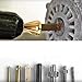 Deburring External Chamfer Tool Drill Bit Remove Burr Repairs Tools Triangle Shank Golden