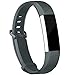 iGK Replacement Bands Compatible for Fitbit Alta and Fitbit Alta HR, Newest Adjustable Sport Strap Smartwatch Fitness Wristbands Slate Small