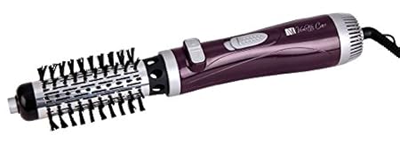 CONCEPT Hausgeräte KF-1500 Rotierende Warmluftbürste, Rotation in beide Richtungen, violette Care