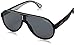Carrera 1008/s Aviator Sunglasses, Matte Black White, 99 mm
