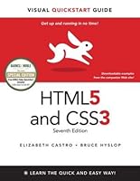 HTML5 and CSS3 0321815394 Book Cover