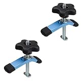 POWERTEC 71389 T-Track Mini Hold-Down Clamp, 3-5/8" L x 3/4" W - 2 Pack