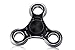 LOLLDEAL EDC Fidget Spinner High Speed Stainless Steel Bearing Helps Focus, Stress, Anxiety, Boredom (Black)
