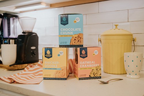 Zac Brown’s Remedy Bake Shop Gluten-Free Cookies, non-GMO, Vegan, Dairy-Free, Soy-Free, Nut-Free, and Egg-Free (5 count) (Chocolate Chunk)