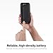 mophie Juice Pack Flex Battery case - Apple iPhone 8 or iPhone 7 - Maximum Protection - ISO-Flex - Wireless Charging - Slim - Up to 100% Extra Battery- Black