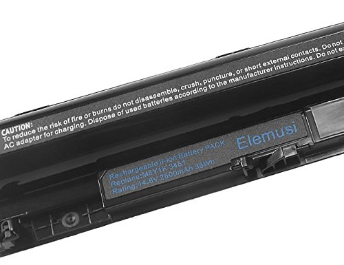 Elemusi Professional Laptop Battery M5Y1K Replace For Dell Inspiron 3451 3551 3458 3558 5558 5758 5555 5551 Vostro 3458 3558 Inspiron 14 15 3000 Series Notebook