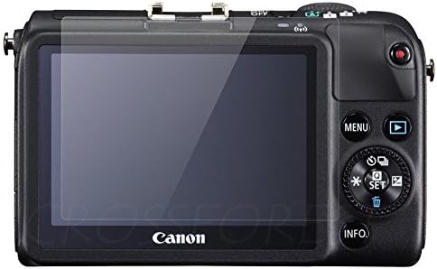 CROSSFOREST Glass Screen Protector for Canon EOS M2/M | Round Edge | CF-GCCEM