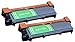 2 Pack EPS Compatible Replacement Toner Cartridge for Brother TN660 TN630 Black