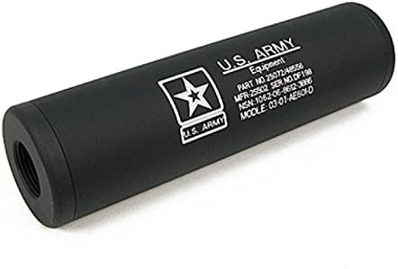 King Arms Unisex's Quiet Seals Universal Rep Silencer, Black, One Size