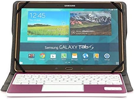 CoastaCloud Clavier AZERTY Bluetooth 3.0 Étui Housse pour Tout système Windows Android Tablette PC 9.0-10.6 Pouces Touchpad Tactile