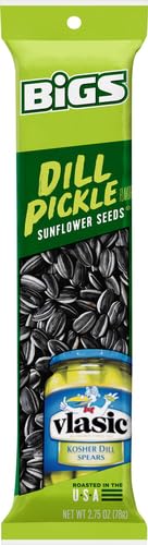 BIGS SUNFLOWER SEEDS SLAMMER, VLASIC DILL PICKLE FLAVOR, 2.75 OZ.