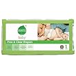 Seventh Generation Free and Clear Baby Diapers, Stage 1, 44 Count (Pack of 4)