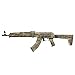 GunSkins AK-47 Rifle Skin Camouflage Kit DIY Vinyl Wrap with precut Pieces (A-TACS FG)