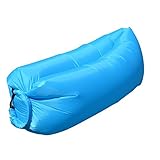 Findbest® Outdoor Quick Inflatable Lounger suitable for 2-3 person, Lightweight Imitate Nylon Fabric Beach Lounger Convenient Compression Air Bag Hangout Bean Bag Portable Dream Chair