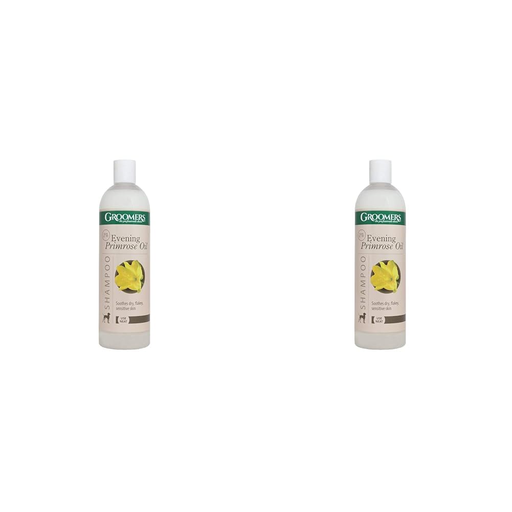 Groomers Evening Primrose Oil Shampoo 500ml (Pack of 2)