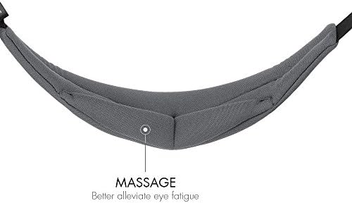 Sleep Mask, Ultra-Soft Memory Foam Sleeping Cover, Breathe-Easy Eye Shade for Bedtime &amp; Travel Goggles