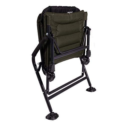 ZECK Low Chair - Angelstuhl zum Wallerangeln, Stuhl zum Angeln, Anglerstuhl zum Welsangeln – Bild 3