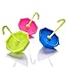 Loose Leaf Tea Infuser -Senbowe 3 Pack Reusable Silicone Tea Infuser Strainer,Genuine Premium Loose Leaf Infuser/Tea Balls, Stainless Steel Strainer, for All Types of Loose Leaf Tea