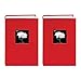 Pioneer 300 Pocket Fabric Frame Cover Photo Album (Apple Red) - Two Pack