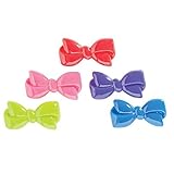 Color Bow Barrettes