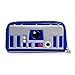 Loungefly R2D2 Wallet, Gray/Blue, One Size