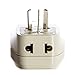 OREI 3 in 1 Australia Travel Adapter Plug with USB and Surge Protection - Grounded Type I - Australia, China & More