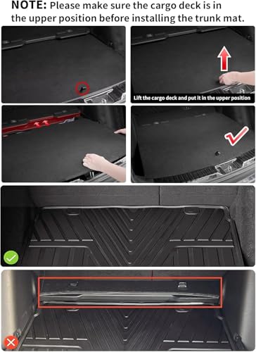 LASFIT Full Set Floor Mats for Honda CR-V 2026 2025 2024 2023 (Gasoline & Hybrid & e:FCEV), All Weather TPE Custom Fit Floor Liners 1st & 2nd Row & Seat Back Mat & Cargo Mat (Upper Position)