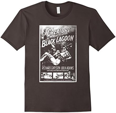 Men's Creature from the Black Lagoon Vintage Poster T Shirt Tee  XL Asphalt