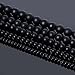 JarTc New 5A Quality Black Matte Onyx Agate Round Natural Stone Beads For Jewelry DIY Bracelet (10mm)