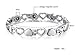 Starista Magnetic Therapy Bracelet Titanium SteelHeart Hollow Birthday Gifts for Her with Free Link Removal Tool And Gift Box
