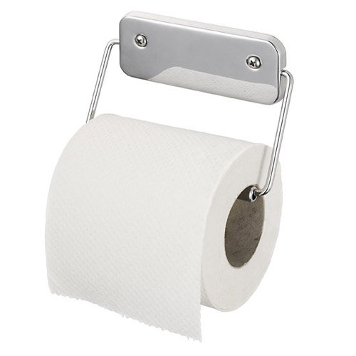 HACEKA IXI Toilettenpapierhalter Aus Edelstahl – Industrial-Look | Gebürstet | Mit Deckel