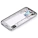 Original Middle Frame Plate Back Housing Bezel Frame Camera Cover for Samsung Galaxy S5 SV i9600 G900 (Black)