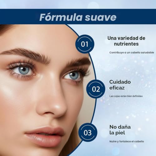 Eyebrow Growth and Density Serum, Intensive Care for Eyebrows and Eyelashes, Growing Eyelashes, Eyelash Serum, Densifier Eyebrows, Concentrated and Gentle Formula 4 ml