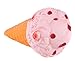 Aolige New Jumbo Squishies Slow Rising Pink Ice Cream Cone Kawaii Cake Scented of Decompression Party Toys