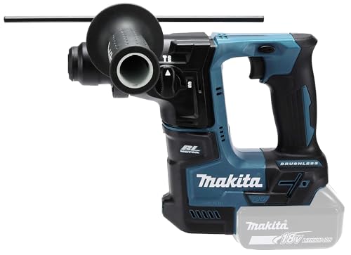 Makita DHR171Z Li-ion LXT Brushless Rotary Hammer, 18 V, Blue, 17 mm