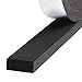 MAGZO Weather Stripping Door Seal, 3/4 Inch Wide X 3/8 Inch Thick Adhesive Foam Tape Soundproof Weatherstripping for Windows, 2 Rolls Total 13FT Black