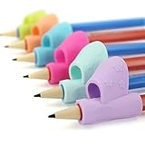 FTXJ 1Set Handwriting Claw Aid Grip Pencils Pen Holder for Kids Kindergarten Students (3PCS A)
