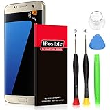 Galaxy S7 Edge Battery | Upgraded iPosible 3800mAh Li-Polymer Battery EB-BG935ABE Replacement for Samsung Galaxy S7 Edge G935V G935A G935T G935P G935F with Free Screwdriver Tool