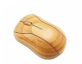 Bamboo Mouse 2.4 GHZ Wireless Optical Mouse Mice Healthy Sweat-resistant Anti-radiation Wireless Mouse for Laptop PC Computer Gift