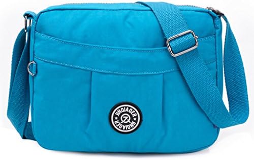 TianHengYi Small Water Resistant Women's Cross-body Shoulder Bag Lightweight Nylon Fabric Messenger Bag