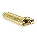 Classic Design Antique Style Metal Oil Petrol Cigarette Lighter (Brass)