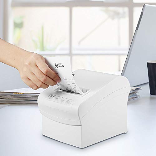 LOSRECAL Thermal Receipt Printer of 300mm/s HighSpeed Printing, Auto