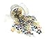 50+10 Premium Glass Daisy Pipe Screens (1/4