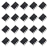 Bridgold 20pcs TL072 072 Low Noise JFET Dual Op-Amp