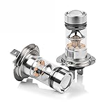 Leewos 2X H7 100W LED Car Fog Light Tail Driving Car Head Light White Super Bright Bulbs