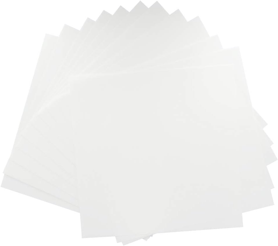 Sofecto 12Pcs Blank Stencil Sheets, 30 x 30cm 7 Mil Thickness Mylar