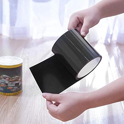 Strong Adhesive Waterproof Tape Black Rubberized Tapes Repair Seal Tapes Tool Home Water Taps Garden Hose Pipe