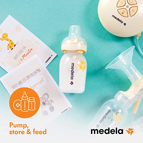 Medela Breast Milk Collection and Storage Bottles, 6 Pack, 5 Ounce