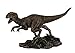 Veronese Design Highly Detailed Velociraptor Dinosaur Bronzed Statue Hand Painted Raptor