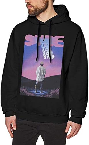 Syre Jaden Smith Mens Long Sleeve Sweatshirts Man Hoodies Black,Medium,Black